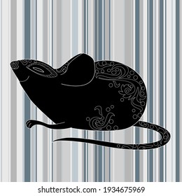 Collection of abstract posters with animals. Set of modern scandinavian art print templates. Animal ink with floral designs and geometric shapes in the background.