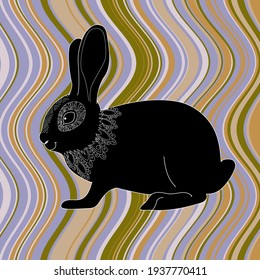 Collection of abstract posters with animals. Set of modern scandinavian art print templates. Animal ink with floral designs and geometric shapes in the background. 