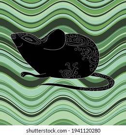 Collection of abstract posters with animals. Set of modern scandinavian art print templates. Animal ink with floral designs and geometric shapes in the background. 