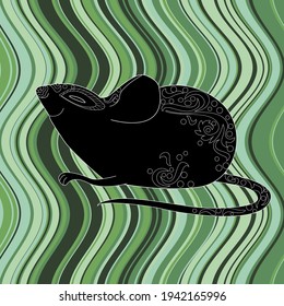 Collection of abstract posters with animals. Set of modern scandinavian art print templates. Animal ink with floral designs and geometric shapes in the background. 