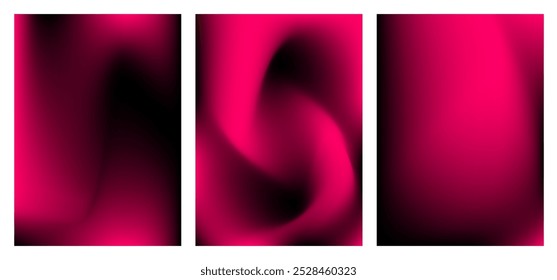Fondo fluido liso abstracto de la colección. Gradiente rosa moderno con textura de composición de movimiento para Anuncio, cartel, pantalla, superficie, decoración, idea, volante, publicidad, saludo, invitación