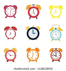 Collection of Alarm. Vector illustration