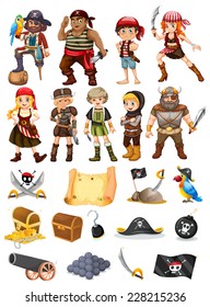 A collection of all things pirate and viking
