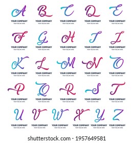 Collection of Alphabet Logo Templates