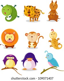 COLLECTION  ANIMAL ALPHABET I-Q
