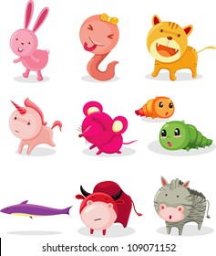 COLLECTION  ANIMAL ALPHABET - R-Z