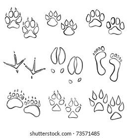 19,459 Cat paw print drawing Images, Stock Photos & Vectors | Shutterstock