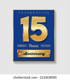 Collection of anniversary logotype celebration emblem