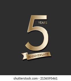Collection of anniversary logotype celebration emblem