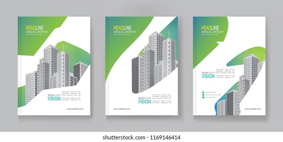 Collection of Annual report Business brochure flyer pamphlet design layout, company profile, magazine, poster, book & booklet cover in A4 size. 