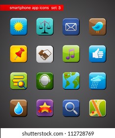 collection of apps icons