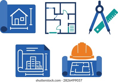 A collection architectural icons