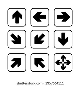 Collection of arrow icon logo