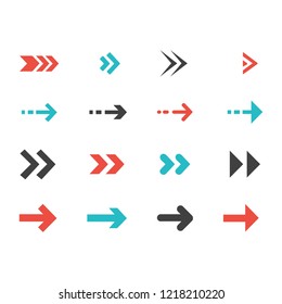 Collection of arrow symbol