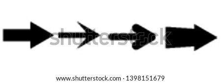 Collection of arrows icons. Up and down trend. Vector illustrator eps10.