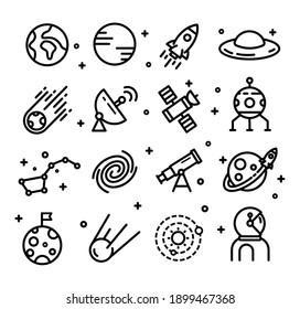 Collection of Astronomy And Space Icons