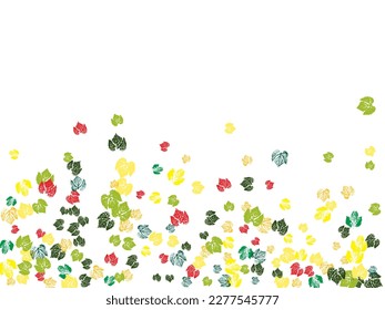 Collection of autumn leaves. Monochrome artistic floral collection. seamless pattern, colorful background. Monochrome artistic floral collection. 