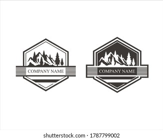 A collection of badge logo style.