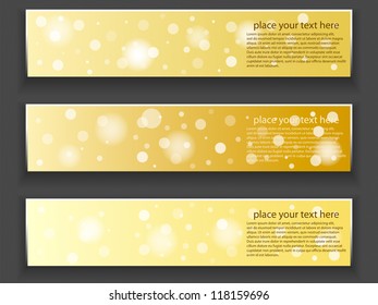 Collection banner design