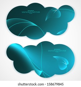 Collection banner design tablet pc computer, colorful sunlight background, vector illustration for your business presentation