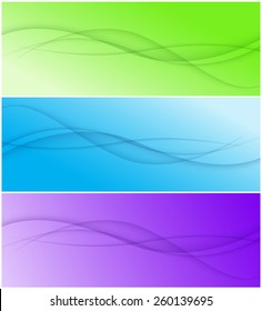 Collection banners. Ã�Â¡olorful background. Vector illustration. Clip-art