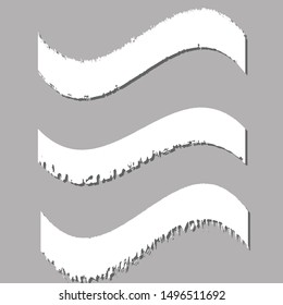 Collection of banners comics. Grunge style templates