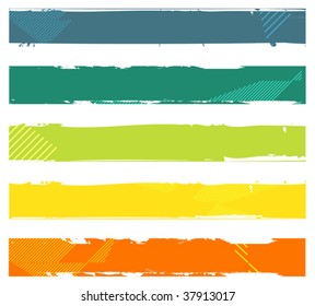 Collection of banners. Easy to edit vector image.