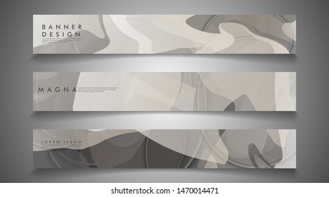 collection of banners, vector backgrounds  wavy  patterns. suitable for ad background etc.
