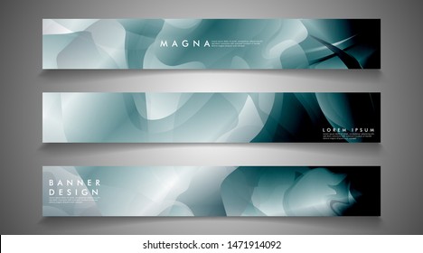 collection of banners, vector backgrounds with wavy colored patterns. suitable for advertisement background etc.