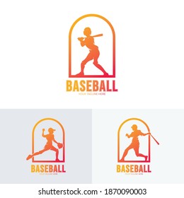 Collection of baseball Sport Logo Design