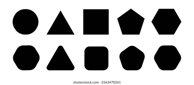 Collection of Basic Geometric Shapes