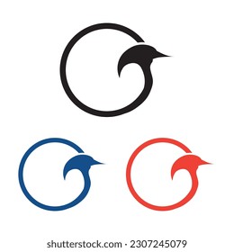 a collection of beautiful and charming bird logos on a white background