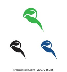 a collection of beautiful and charming bird logos on a white background