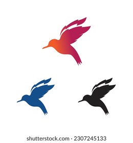 a collection of beautiful and charming bird logos on a white background