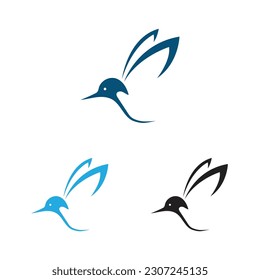 a collection of beautiful and charming bird logos on a white background