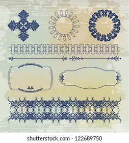 collection of beautiful wedding pattern