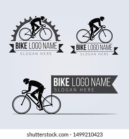 Collection of bicycle logos Vector, Illustration Vector 10