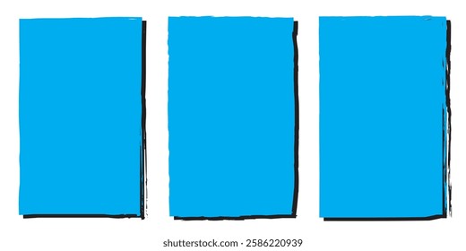 Collection of a big set of white torn paper sheets with isolated realistic shadow effect, collection of ripped paper strip element set. Clipart ripped paper set design. Retro texture background