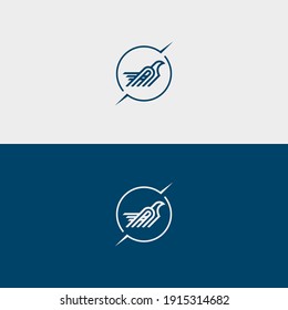 Collection bird logo design, simple modern icon bird. vector eps 10, easy editable.