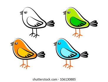 Collection of birds