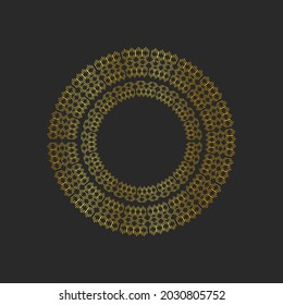 Collection of black backgrounds and golden geometric elements. Set of labels, icons, logos and seamless patterns. Templates with luxury foil for packaging