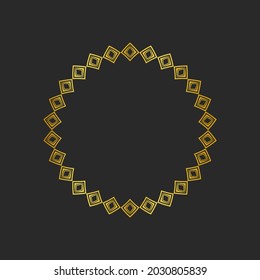 Collection of black backgrounds and golden geometric elements. Set of labels, icons, logos and seamless patterns. Templates with luxury foil for packaging