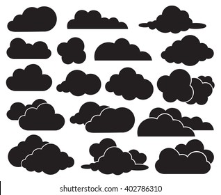 Clouds Silhouette Images, Stock Photos & Vectors | Shutterstock