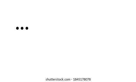 collection of black dots, white image