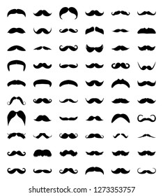 Collection of Black Mustache