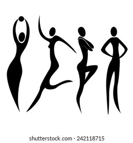 Naked Pictogram Woman Images Stock Photos Vectors Shutterstock