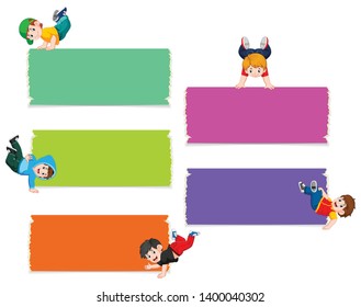 the collection of the blank board with the boys do workout