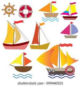 Collection of boats