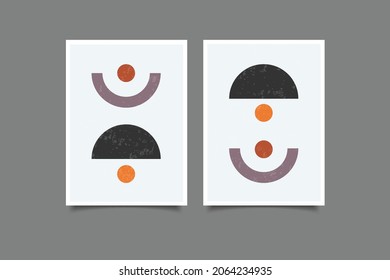 collection boho contemporary wall art decoration