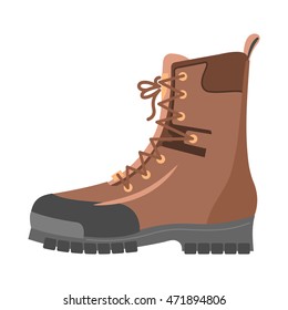 Boots Collection Classic Old Shoes Can Stock Vector (Royalty Free ...